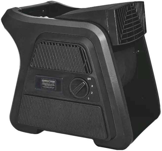 ADAMOUTDOOR 重裝渦輪循環扇 High Velocity Utility Fan 三段風速調整 270度擺頭角度調整 最大風速1600RPM, ADFN-UTB100