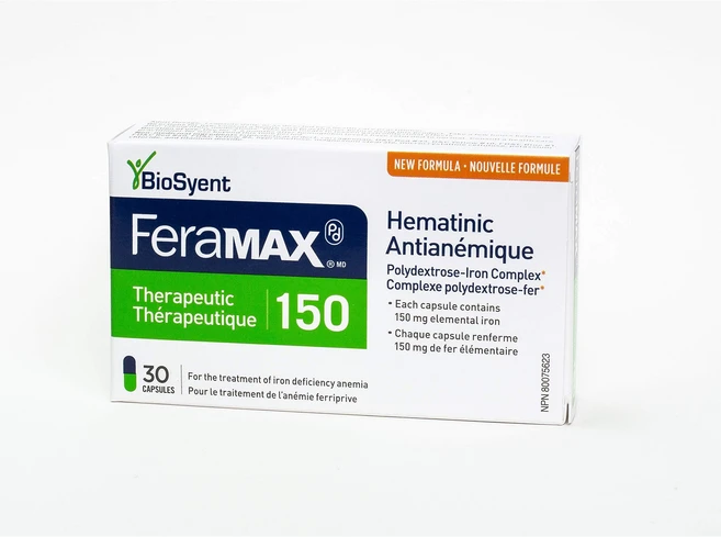캐나다 철분 미네랄 보충제 베스트셀러 Top, 1개, 3.페라맥스 철분 150mg 30c, 30정 - 쿠팡