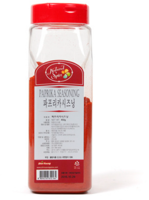 내츄럴스파이스 파프리카 씨즈닝, 450g, 23개
