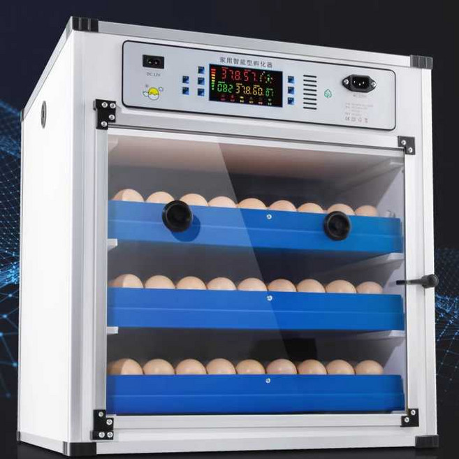 병아리 인큐베이터 유정란 거북 알 부화용 자동 꿩 원격제어, 1개, 4. 136 다기능 단일배터리