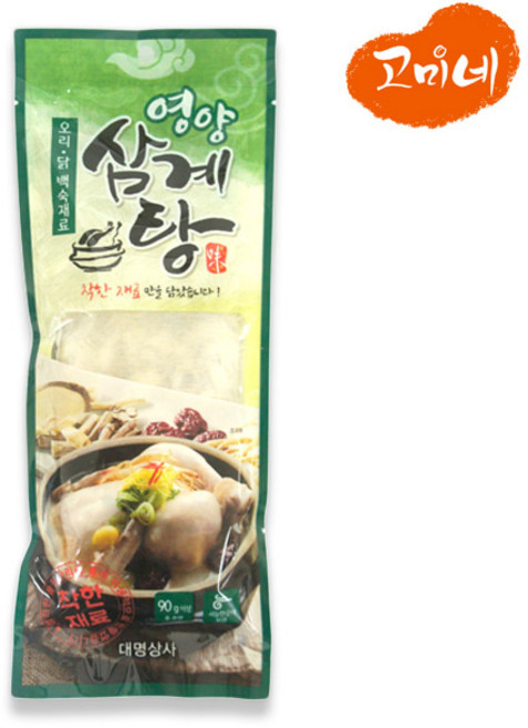 고미네 삼계탕재료 황기 뽕나무 오가피 엄나무 대추 백숙, 1개, 90g