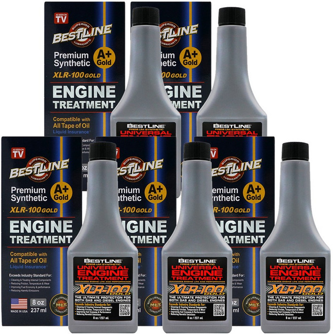 베스트라인 엔진 코팅용 첨가제 전차종 237ml, 5개, 공용