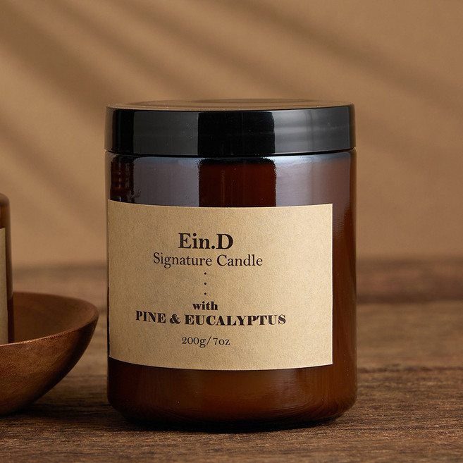 캔들백화점 심지없는 시그니처 소이캔들 워머전용, 1개, 200g, 히노끼