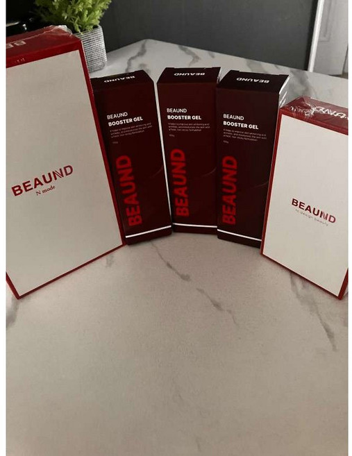 Beaund Booster Gel 뷰앤디 부스터젤 100mg, 3개, 100g