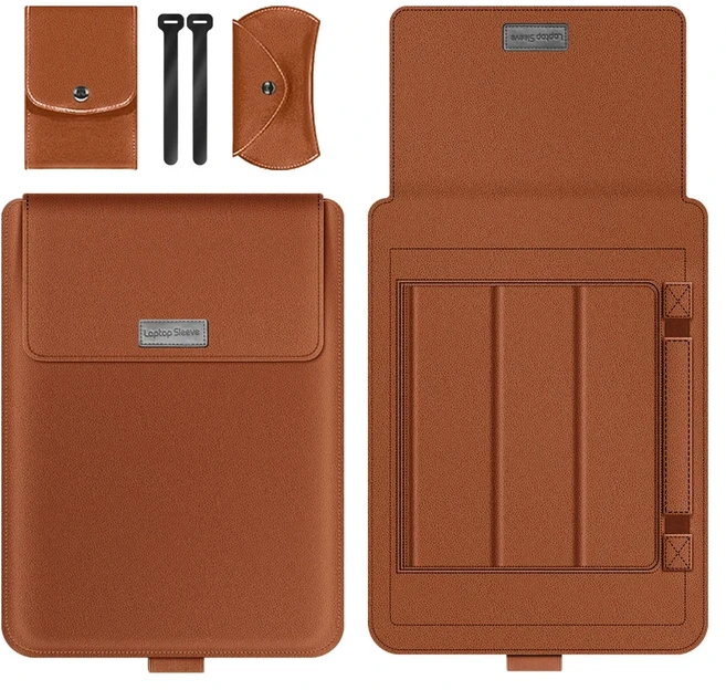 노트북 가방 케이스 ASUS ZenBook Pro 14 15 Duo S13 슬리브 Vivobook, 03 Brown, 18 Vivobook 13 Slate