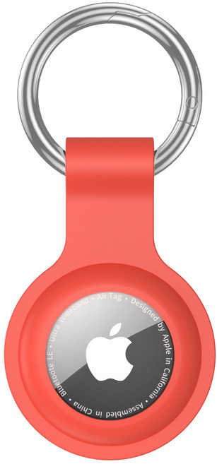 애플 에어태그2 보호 케이스, 1개, 오렌지