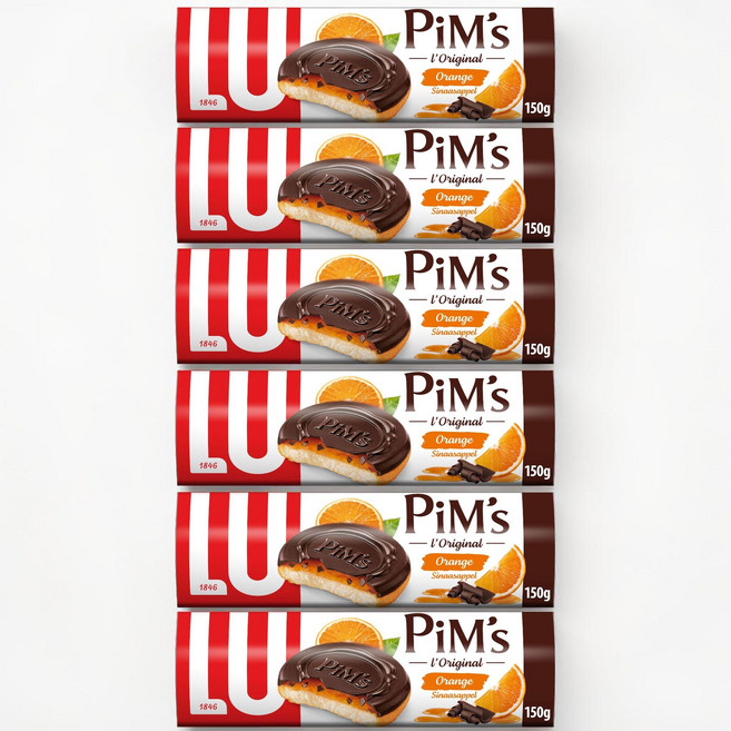 루 LU 프랑스비스킷 핌스 초콜렛 오렌지 비스킷, 150g, 2박스