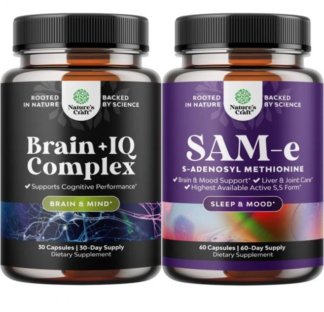 Bundle of Nootropic Memory Supplement for Support - Memory Pills for Boost and Natural Energy Boos, Bundle of Nootropic Memory Sup - 쿠팡