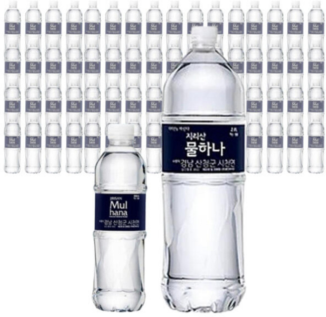 지리산 물하나 생수 2L 42병