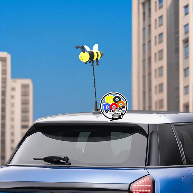 꿀벌 차량용 안테나볼 미니쿠퍼 스파크 레이 모닝 안테나 악세사리 장식 용품