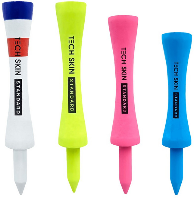 테크스킨스탠다드 높이조절 대용량 우드 골프티 50p, 1개