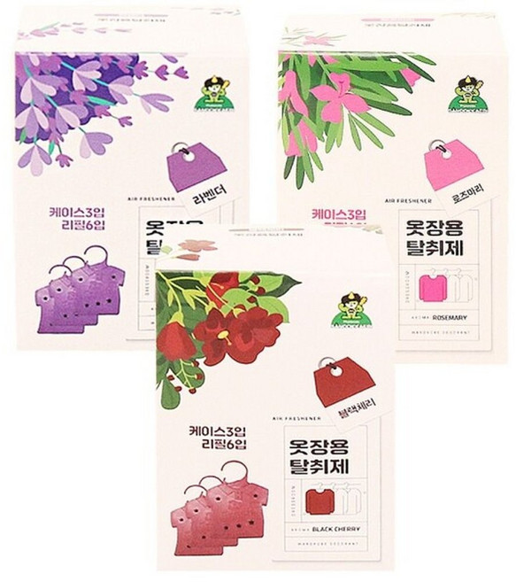 (숲속) 산도깨비 옷장용 탈취제/옷장/방향제/섬유/실내/냄새/탈취/실내용/옷탈취제/옷방향제/서랍장/장농, 1개