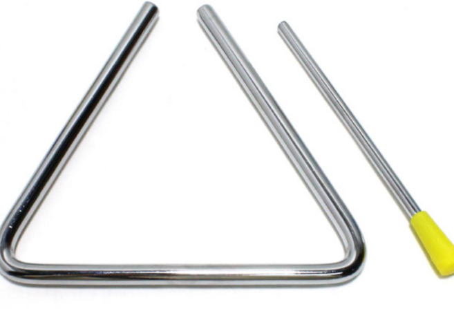 어린이 트라이앵글 악기 연주놀이 초등 교구 유아 유치원 어린이집 악기놀이 타악기 소리 교구 오감발달 악기, 0트라이앵글0, 1개