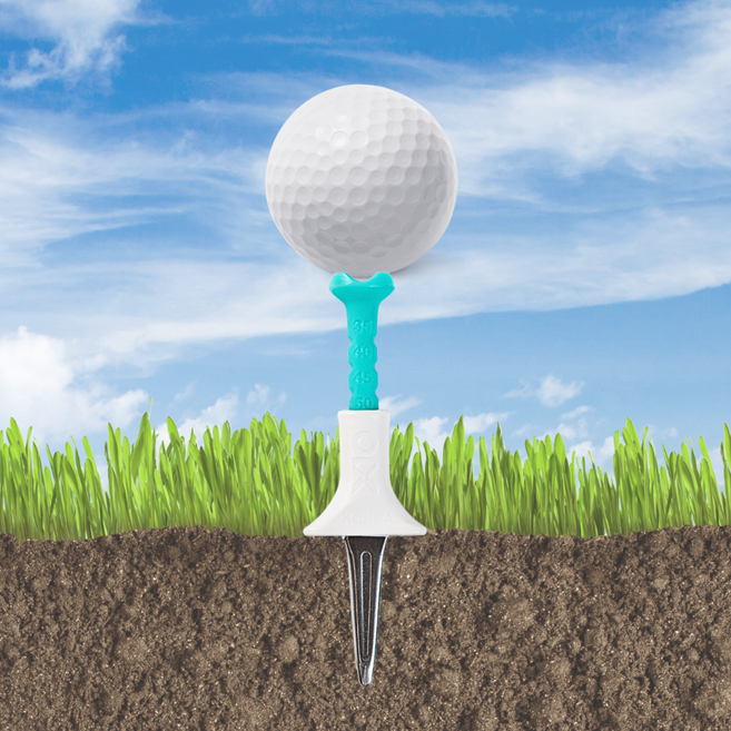 캠프런 엑스텐골프 원티PRO 높이조절골프티 볼마커 그린보수기, 1개, 민트