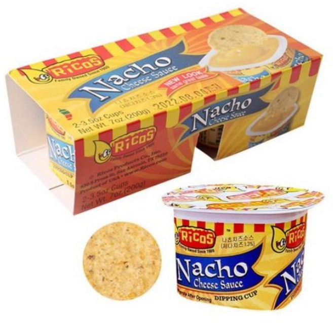 리코스 나쵸칩 치즈 소스, 100g, 2개