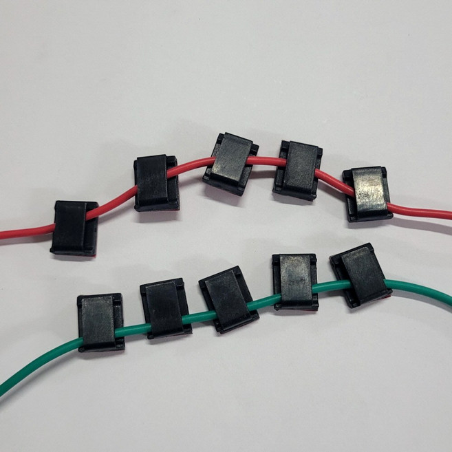 배선정리 클립 홀더 케이블 전선 고정 마운트 - 3M 스티커 타입 - 10개 세트