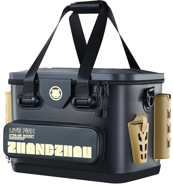 다용도 낚시 밑밥통 EVA 낚시살림통 밑밥통 두레박