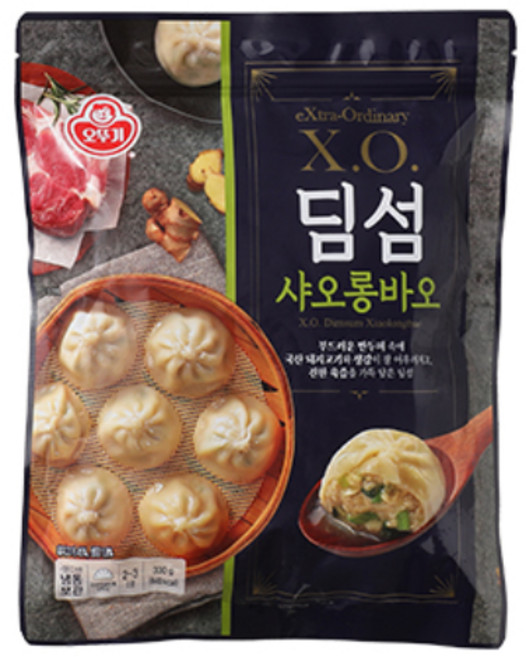 X.O. 딤섬 샤오롱바오, 2개, 330g