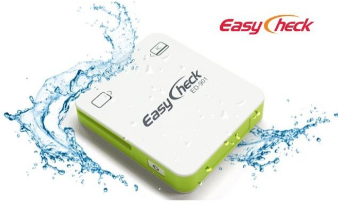 [단말기 처음사용] 사업자전용 이지체크 이지체크블루투스 무선카드체크기 삼성페이 제로페이 지역화폐결재가능 초소형 휴대용 카드체크기 소상공인전용 이지체크 카드단말기 ED-982, 1개