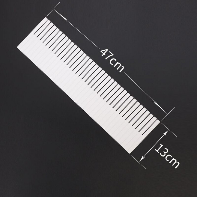 自由組合抽屜隔板內衣收納盒格子分隔板化妝分格收納塑料隔斷分割, 1個, Y款47cm*高13cm(五片)