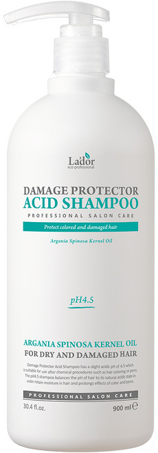 아도르 데미지 프로텍터 산성샴푸 대용량, 1개, 900ml