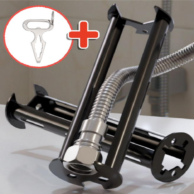 아크배라 싱크대 세면대 수전 교체 렌치 수도꼭지 설치 공구 3종, 1세트