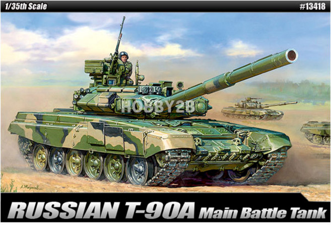 AC13418/ [13418] 1/35 T-90 Russian Main Battle Tank 러시아 주력전차 T-90A, 1개