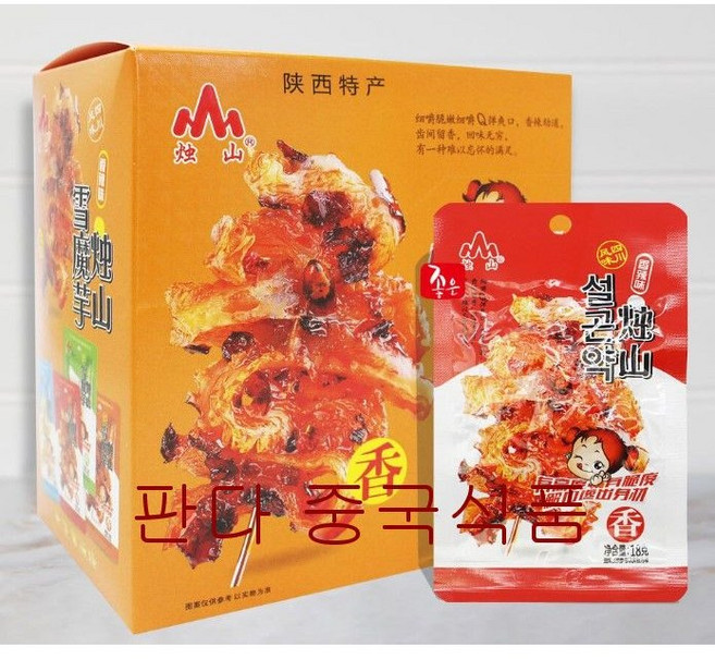 설곤약 향라맛(주황)(18g*20입) 1개, 360g