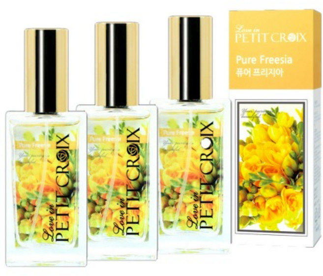 단체선물용 은은하고 여성스러운향수 퓨어프리지아_프리지아향3개, 30ml, 3개