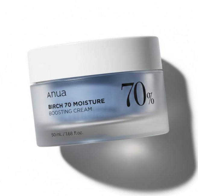아누아 자작나무 70 수분 부스팅 크림, 1개, 50ml