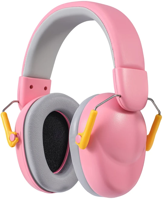 업그레이드된 어린이 귀 보호 소음 차단 헤드폰 SNR 26dB 청력 보호 귀마개 (자폐증 어린이 유아용), 05 K3-Pink