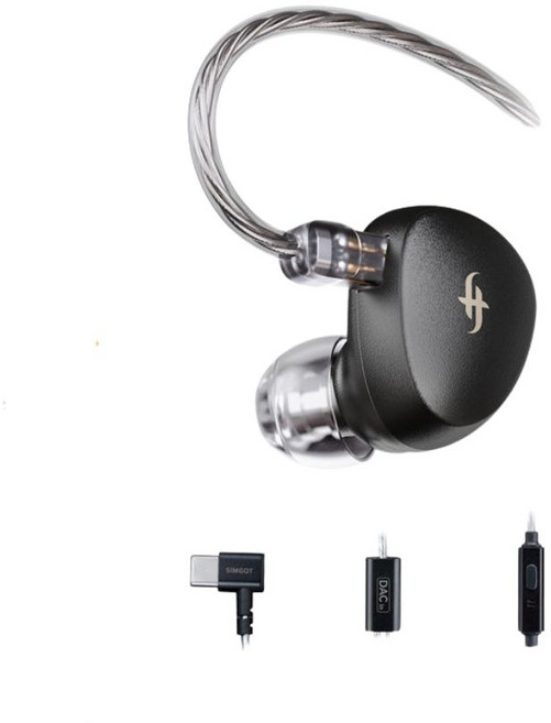 심갓 Simgot EA500 DSP USB-C타입 DAC 내장 마이크 유선 이어폰, H. TypeC 마이크 및 오디오 케이블, H. EA500LC3T TypeC 마이크 및 오디오 코