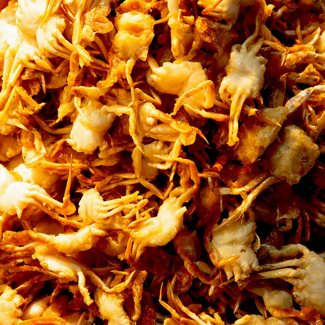 씨에스푸드 냉동 크리스피베이비크랩튀김 (칠게튀김) 업소 가정용 1kg/3kg/5kg 묶음, 1개, 1kg