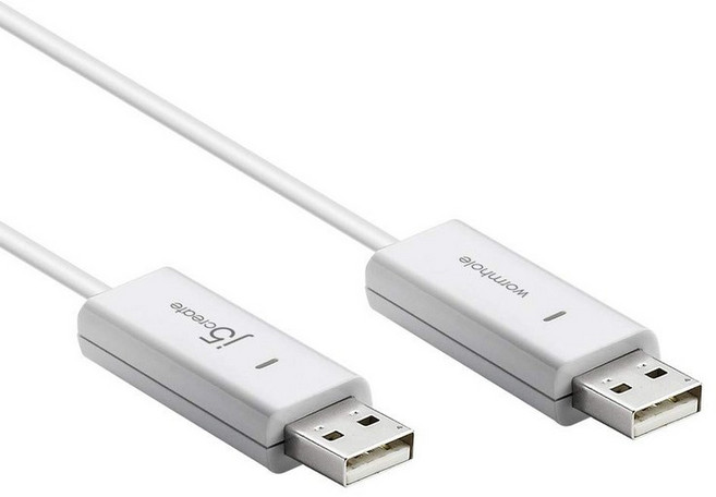 j5create USB2.0 WORMHOLE SWITCH 1.8m [Windows 480Mb/S Windows 7 JUC100-EJ 링크 케이블 PC간, 상세페이지 참조