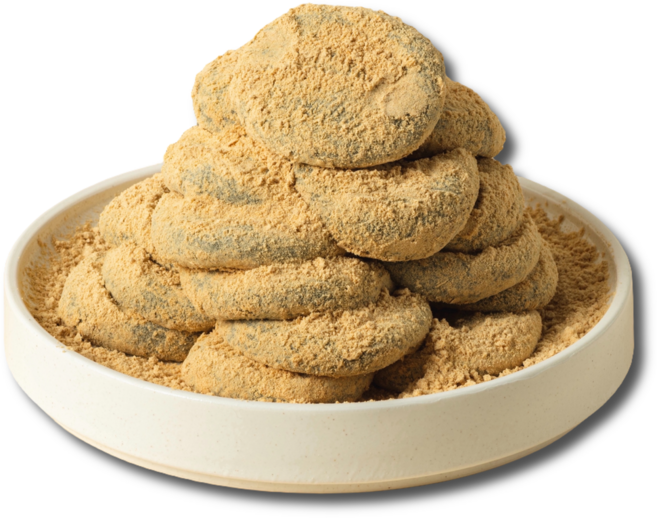 [일상미당] 맛 없으면? 100% 환불! 쫀~득한 콩쑥개떡 1box 32개입, 1개, 1.92kg