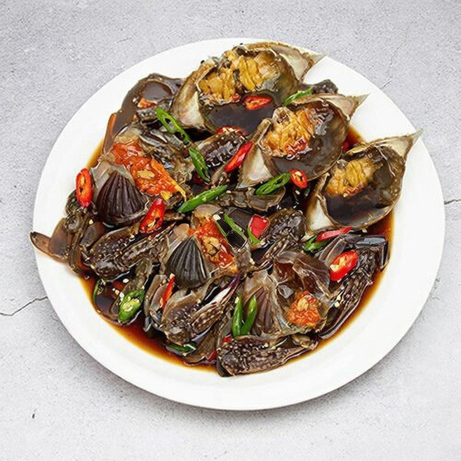 삼촌식당 국내산 암꽃게장 3미 돌게장 집반찬 간장꽃게장, 1개, 1.8kg
