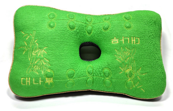 슈봄 대나무 베개, 그린, 1개