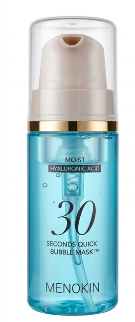 메노킨 30초 퀵 수분 물광 버블 마스크 모이스트, 1개입, 1개 - 쿠팡