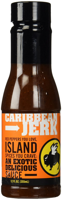 버팔로 와일드 윙스 소스 캐리비안 저크 354.88mL Buffalo Wild Wings Sauce Caribbean Jerk 12 Fl oz, 1개
