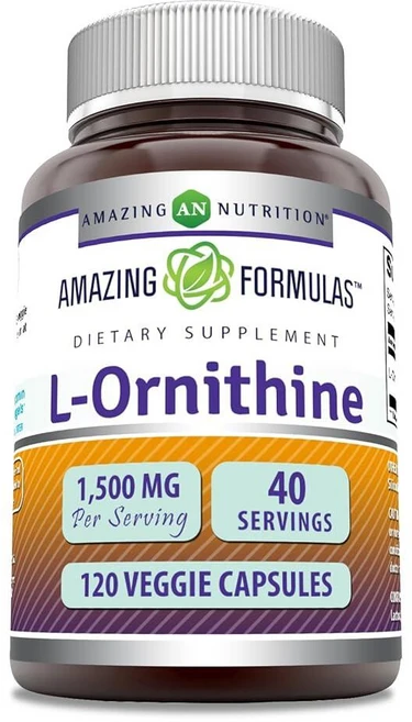 어메이징 뉴트리션 L오르니틴 1500mg 120정, 1개 - 쿠팡