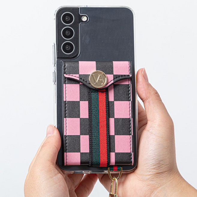 갤럭시 S20FE 케이스 비비드 뒷면 커버 카드 2장 수납 포켓 스트랩 포함 G781