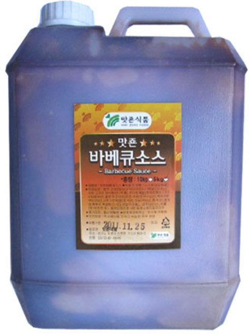(무)맛죤바베큐소스매운맛 5kg, 1개