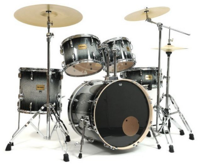 [강원도 충청도 방문 설치 튜닝] 탐스미스 버찌커스텀 Birch Custom 스페셜 드럼세트 (심벌포함) 버치, 그레이 스파클, 1개