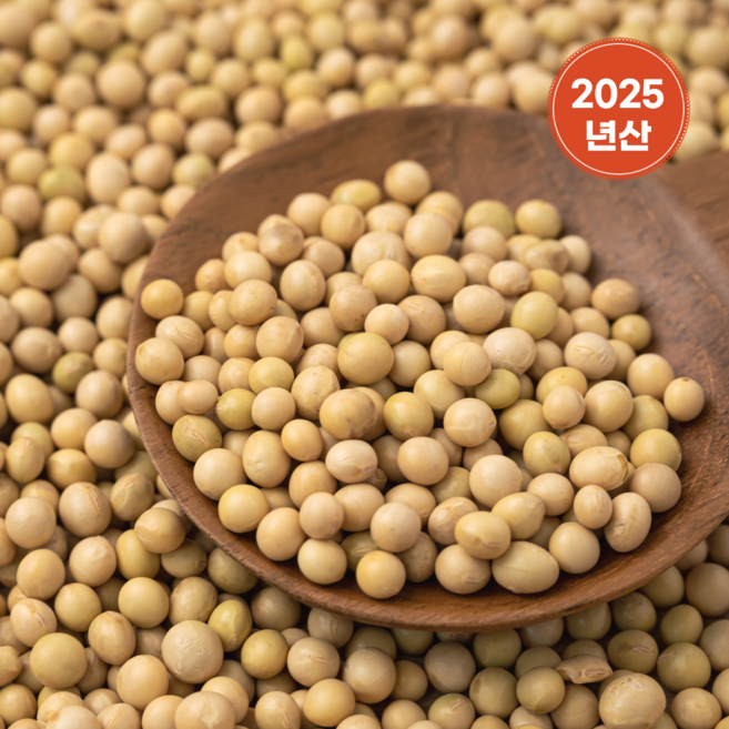 금빛농산 국산 백태 2kg 메주 콩 노란 흰 대두 콩국수 콩, 1개