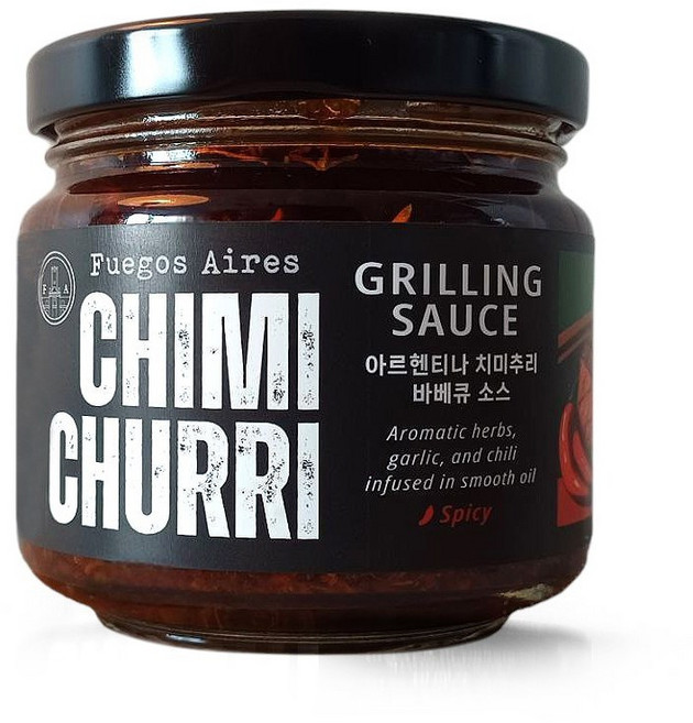 푸에고스아이레스 아르헨티나 치미추리 소스, 1개, 170ml