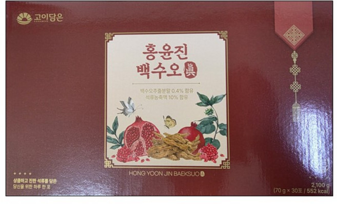 고이담은 홍윤진 백수오진, 30개, 70g