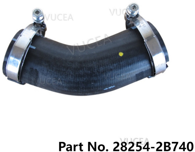 2016 - 2022 용 호스 인터쿨러 입구 현대 투싼 TL G70 스포티지 QL 282542B740 28254 2B740 28254-2B740, 한개옵션1