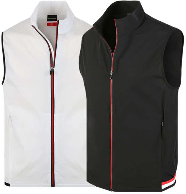 포커스코리안 남성골프조끼 스판 기능성 바람막이 스포츠 골프웨어 MB089