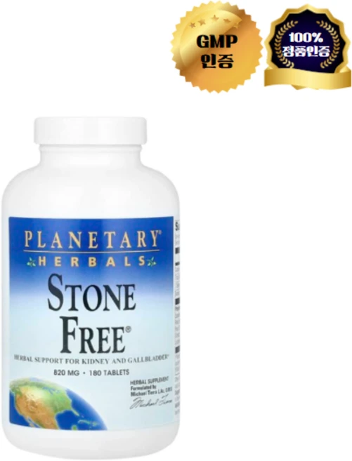 플래니터리 허벌 스톤프리 820mg 180정, 1개 - 쿠팡