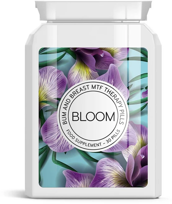 HUMAKEllc Bloom Fem Pills - MTF (Male-to-Female) 전환 과정에서 여성화 촉진 성형 호르몬 보조제 30알, 1개, 30정 - 쿠팡